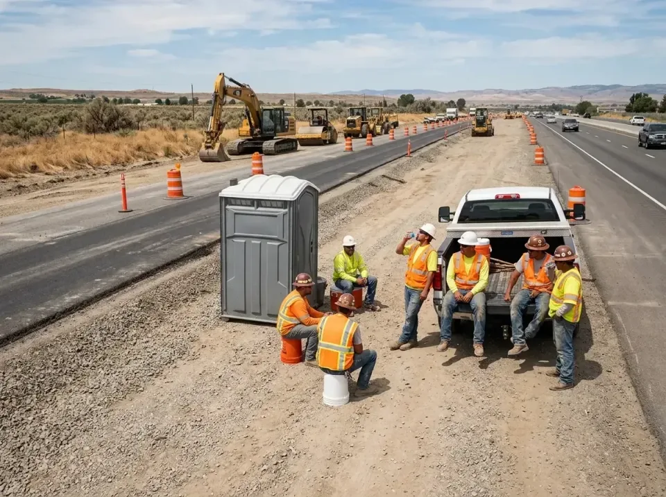 highway-road-construction-crew-007 — frequently asked questions, Porta Potty and Restroom Rentals in Turtle Creek, PA